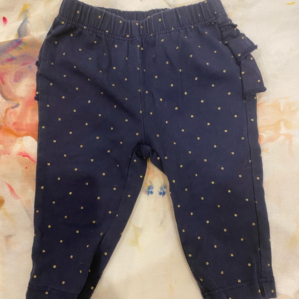 Baby Girl Pants Bundle, 0-3 Month’s
